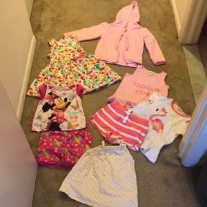 Toddler girl clothes lot.
